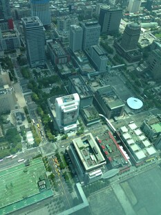 城市建筑鸟瞰景观