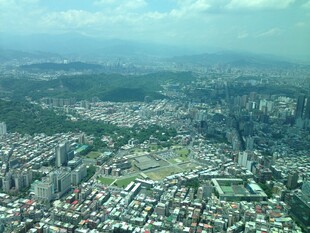 城市鸟瞰景观