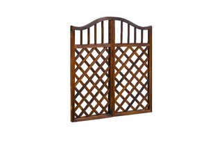 木质折叠雕花屏风
