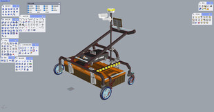 多功能移动机器人设计图