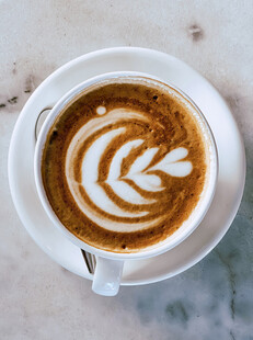 拉花咖啡