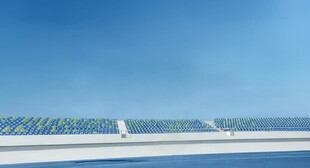 高空视角下的多彩公路