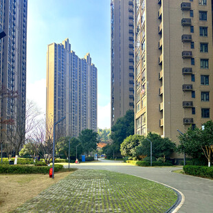 城市住宅区的优美景观