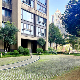 现代小区优雅景观一角