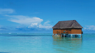 水上木屋 梦幻海岛风光