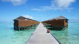 马尔代夫水上度假小屋