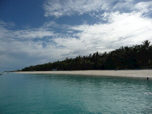 美丽海岛风光 碧海蓝天