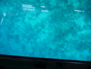 蓝绿色纹理背景画面