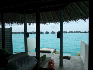 海边度假小屋的惬意景致