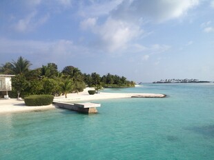 美丽海岛海滨风光景色
