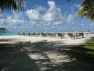 美丽热带海滩风光