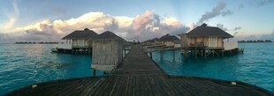 马尔代夫马尔代夫水上度假屋美景