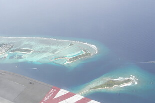 俯瞰美丽海岛风光