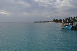 海边码头的美丽景致