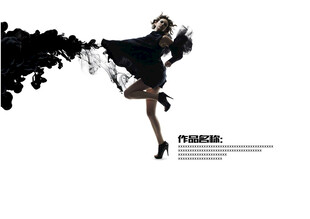 平面设计 作品集目录  极简风