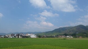 田园风光 绿野与远山
