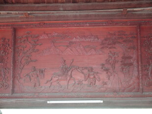 古代木雕图案 精美工艺展示