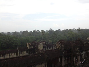 吴哥窟景观俯瞰