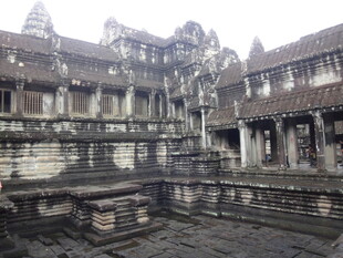 吴哥窟古老建筑遗迹