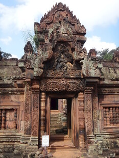 古老精美的柬埔寨寺庙建筑