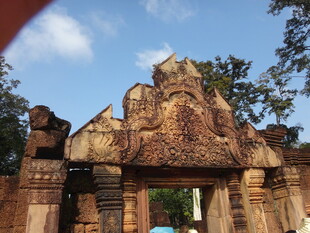 古老神秘的柬埔寨寺庙遗迹