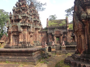 古老神秘的柬埔寨寺庙遗迹