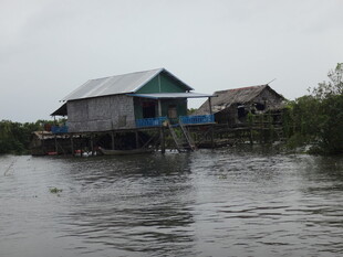 水上木屋 独特水乡景致