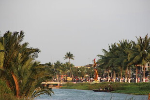 热带河畔风光美景