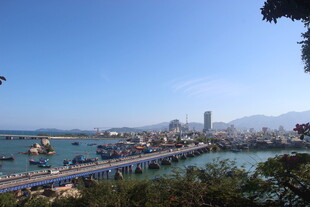 越南海滨城市美丽风光