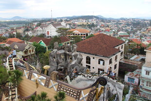 越南俯瞰特色建筑景观