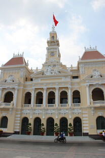 越南胡志明市市政厅建筑景观