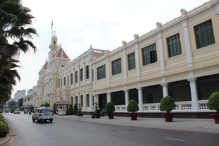 越南东南亚风格街道建筑景观