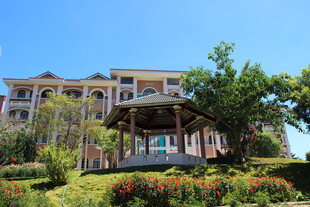 越南优雅别墅与精致花园景观