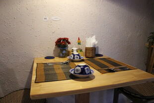 越南日式简约风茶具桌布置