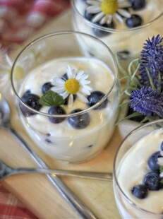蓝莓酸奶杯