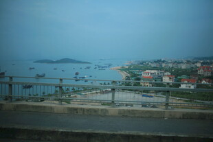 越南海滨风光远眺