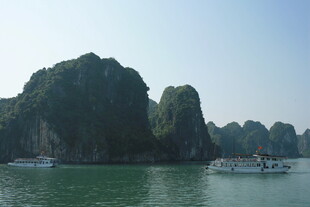 越南下龙湾美丽海景风光