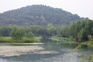 山水相依的自然美景