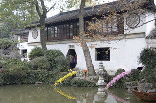 江南水乡中式宅院景致