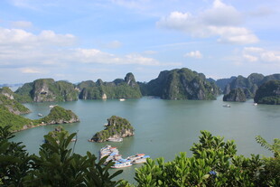 越南下龙湾美景俯瞰