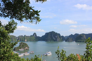 越南下龙湾美丽海景风光