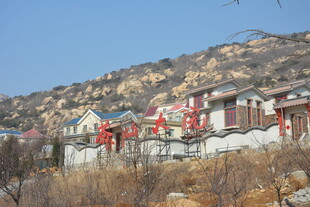 山间村落建筑景观
