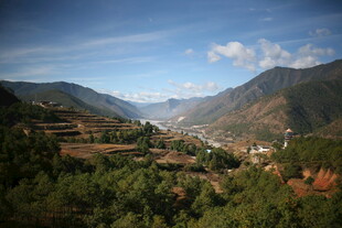 山间村落美景