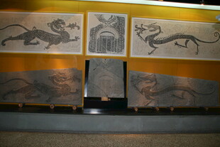 古代精美画像砖艺术展示
