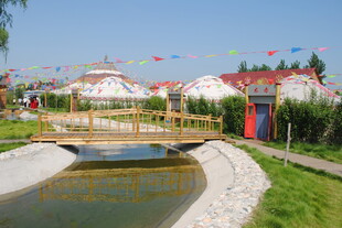 田园小桥景观