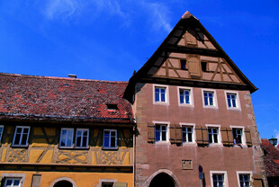 德国德国传统风格的古老建筑