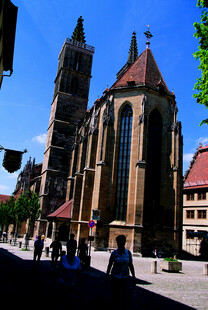 德国德国古老教堂街景