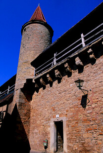 德国古老城堡塔楼建筑景观