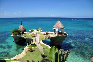 海上梦幻度假小屋景观