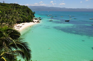 美丽热带海岛风光